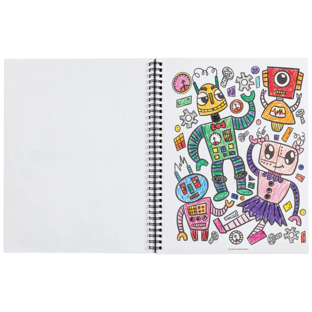 Prang Amazing Artist Sketch Book By Cassie Stephens, White, 8.5” x 11”, 80 Pages - Image 4
