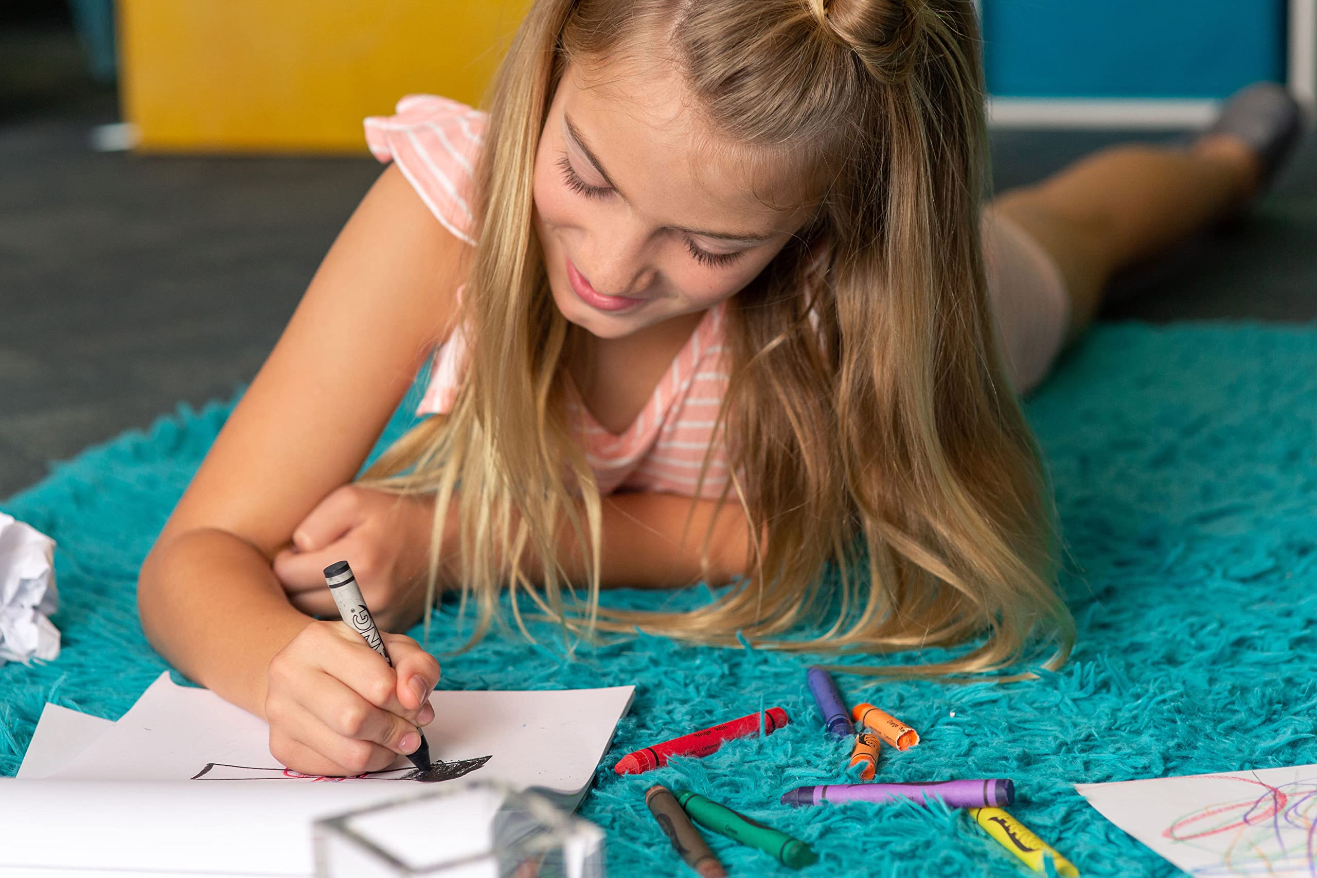 Prang (Formerly Art Street) Drawing & Color Paper Pad, White, Beginner Weight, 9" x 12", 60 Sheets - Image 6