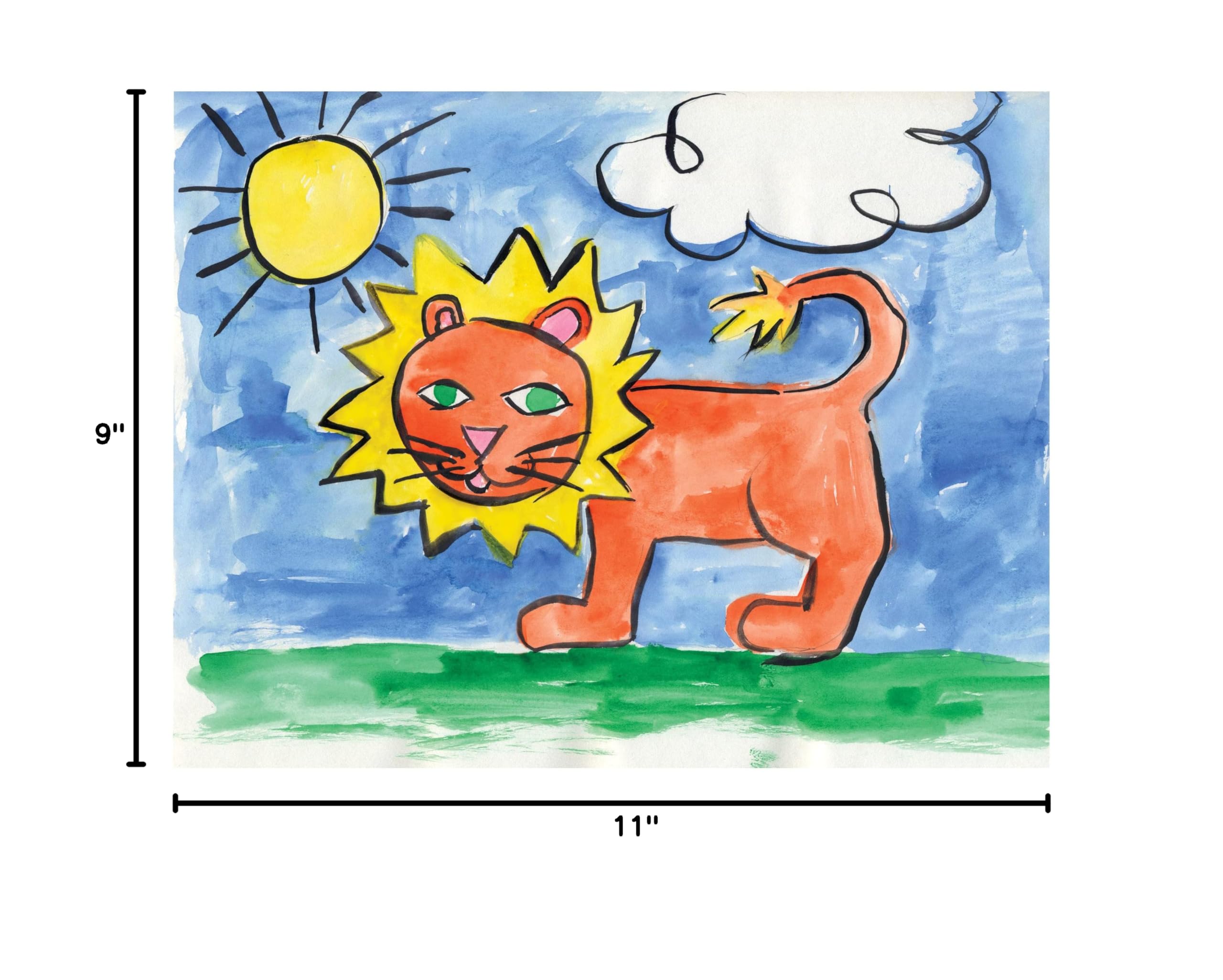 Prang (Formerly Art Street) Mixed Media Journal, Heavyweight, 8.5" x 11", 60 Sheets - Image 5