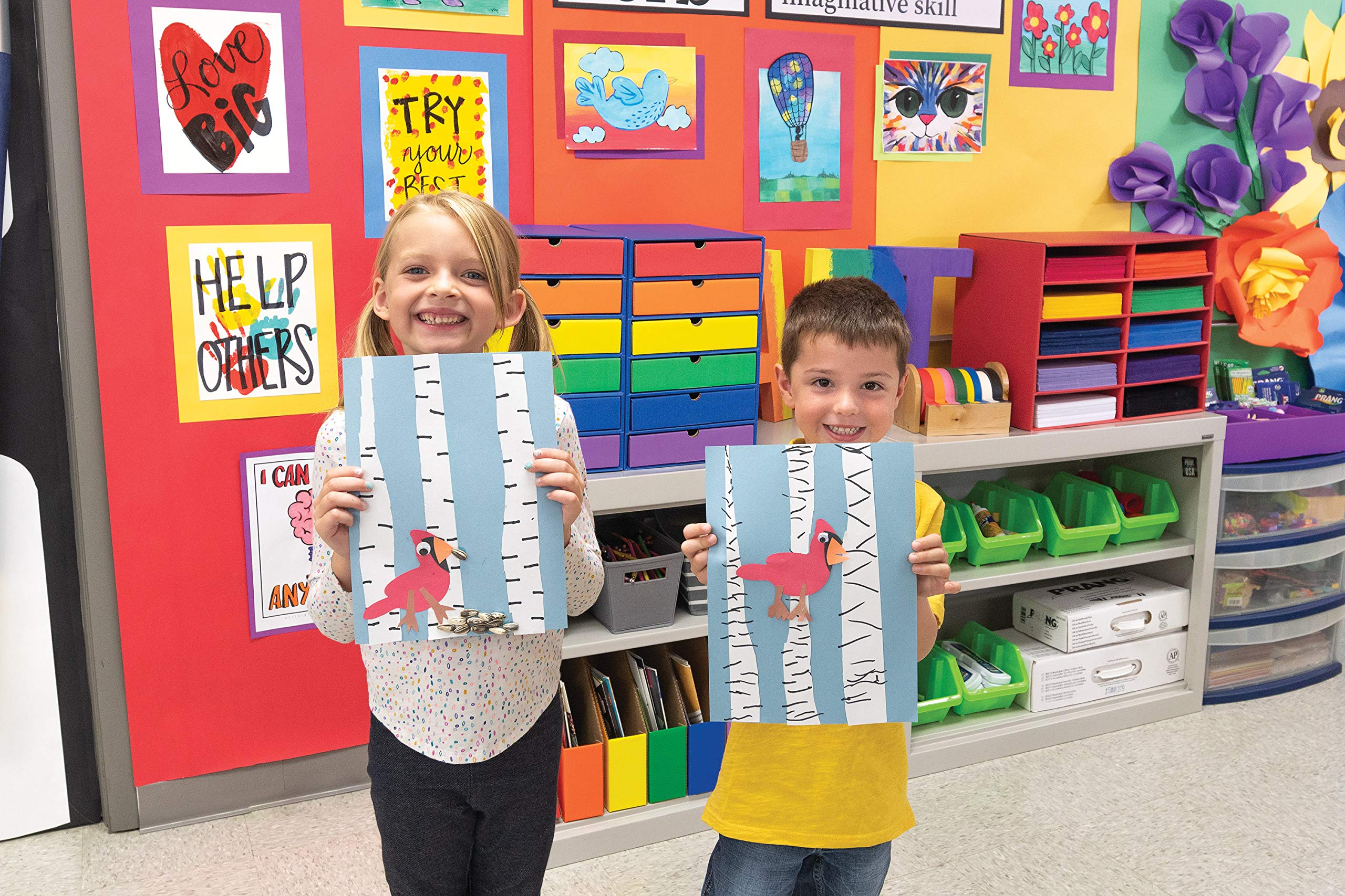 Prang (Formerly SunWorks) Construction Paper, Gray, 18" x 24", 50 Sheets - Image 4