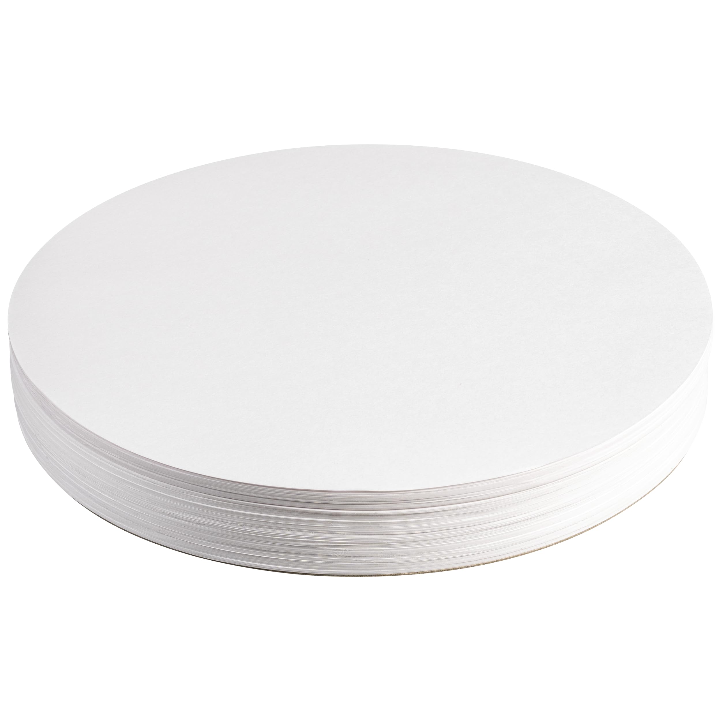 Prang PAC4822 Heavyweight Mixed Media Paper Circles, 9" Diameter, White, Created by America's Art Teacher Cassie Stephens, 200 Sheets/Pack - Image 6