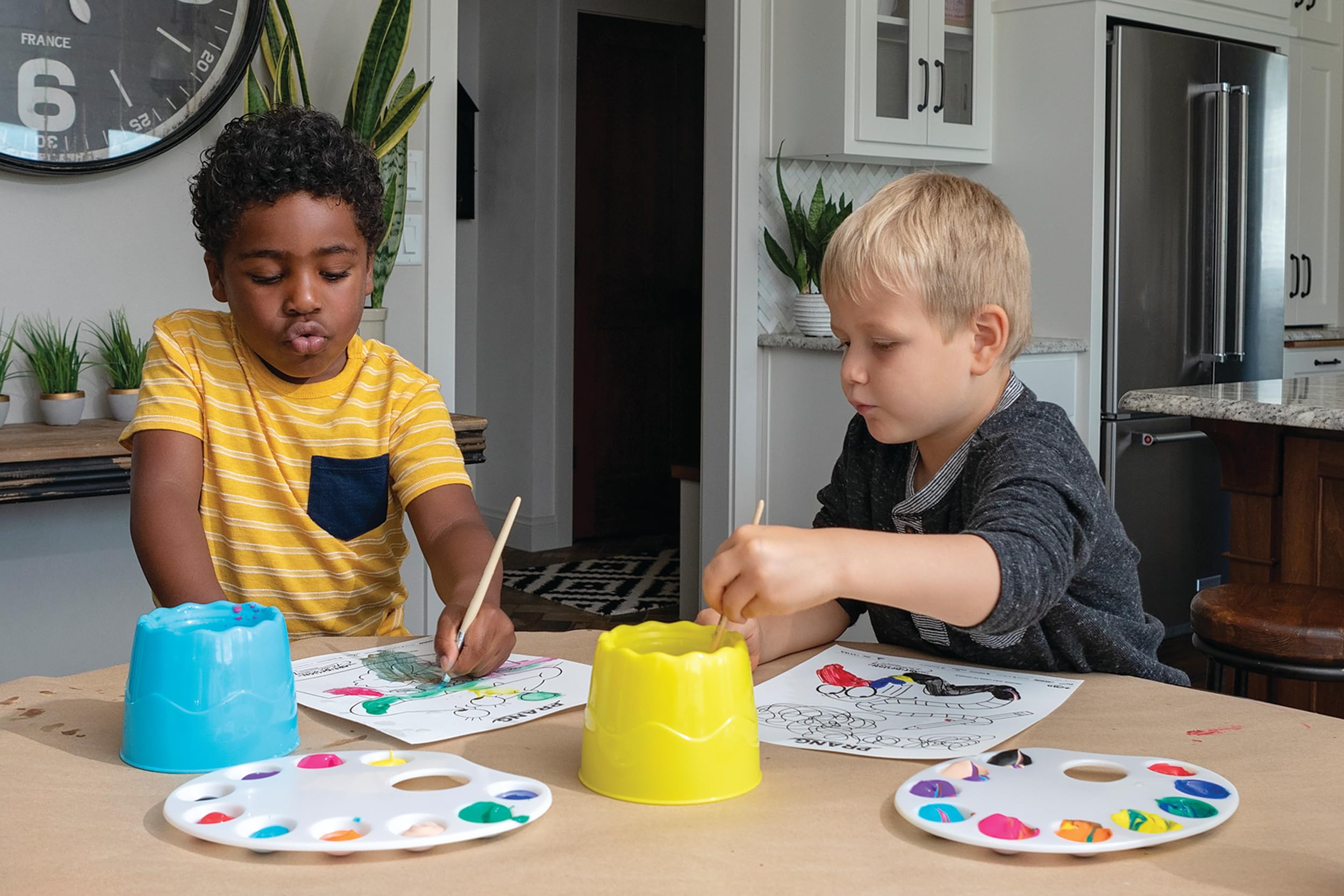 Prang Ready-to-Use Tempera Paint, Brown, 32 Oz., 1 Count - Image 6