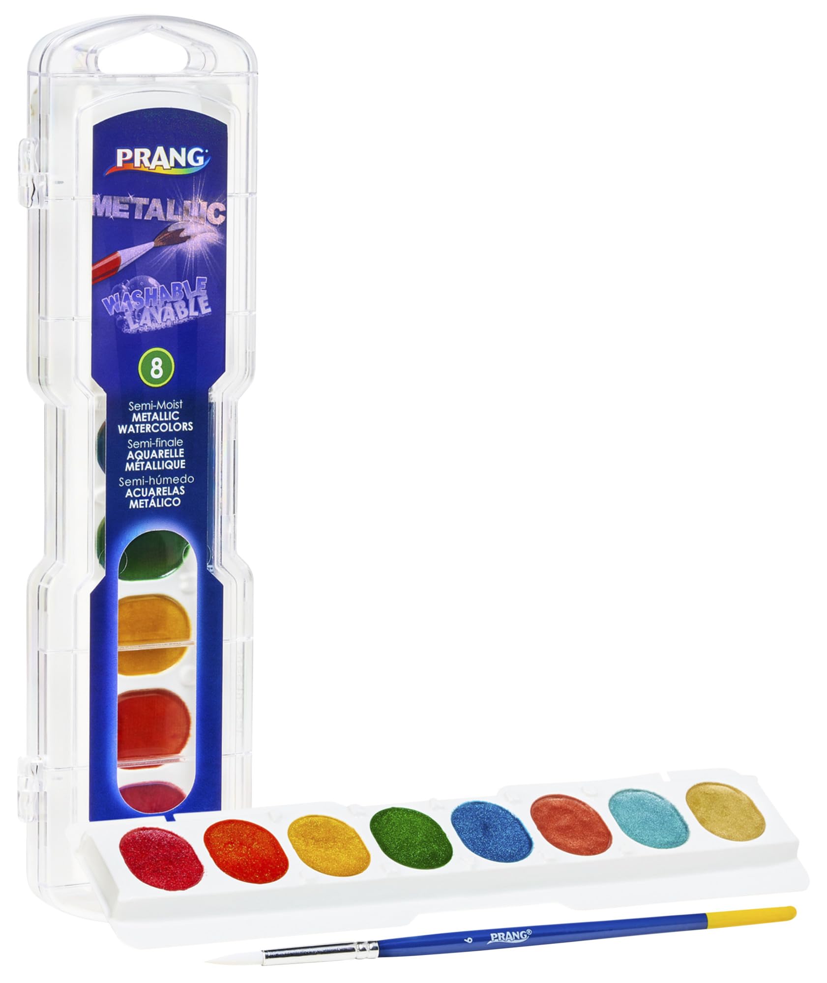 Prang Semi-Moist Washable Watercolor Variety Masterpack, Assorted Colors, Set of 36 - Image 3