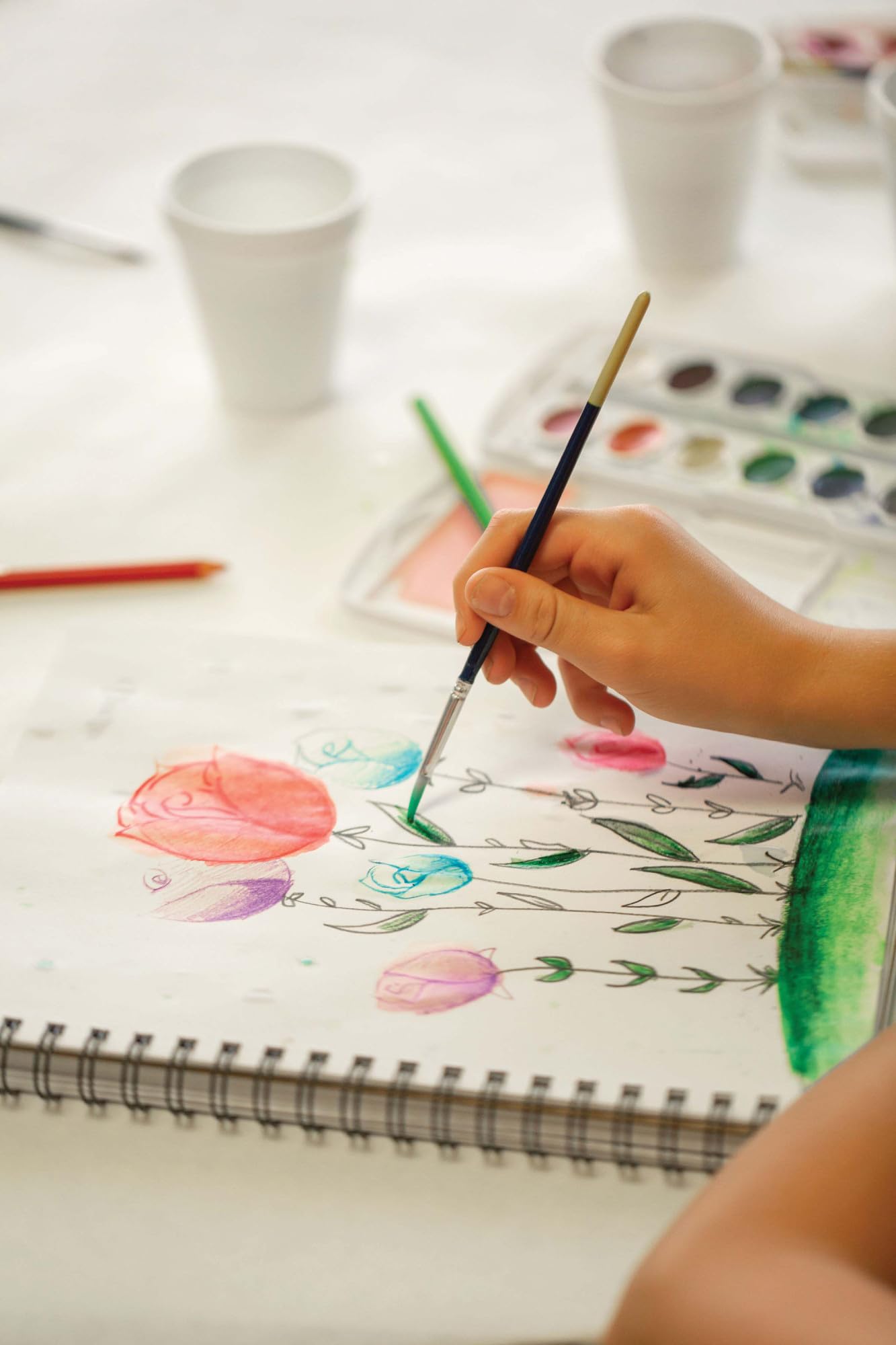 Prang Semi-Moist Washable Watercolor Variety Masterpack, Assorted Colors, Set of 36 - Image 6