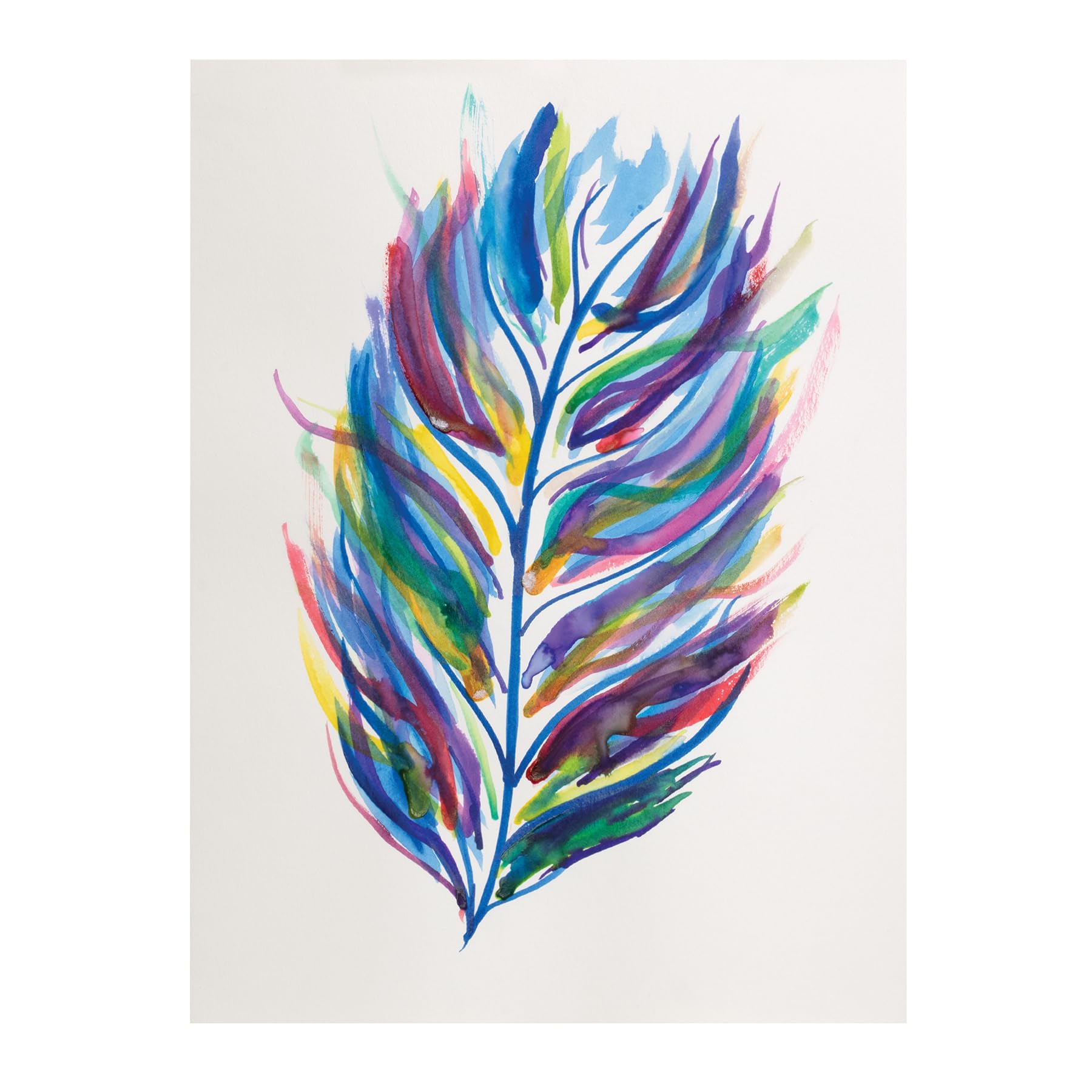 Prang Semi-Moist Watercolor Refill Half Pans Violet - Image 4