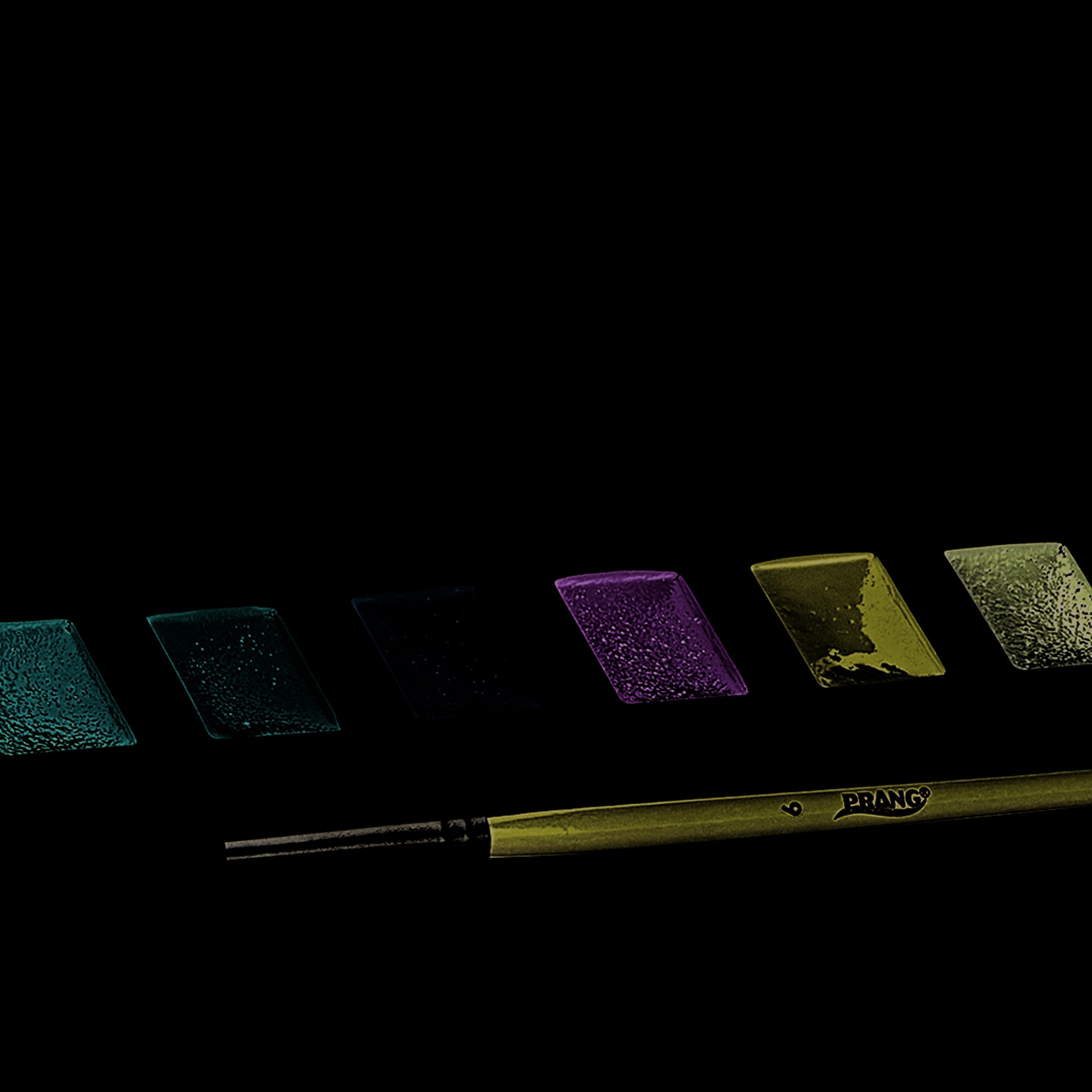 Prang Semi-Moist Watercolor Refill Half Pans Violet - Image 5